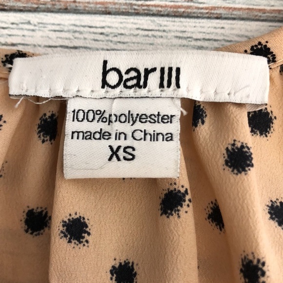 Bar III Drawstring Waist High/Low Sleeveless Dress Extra Small - Picture 6 of 9